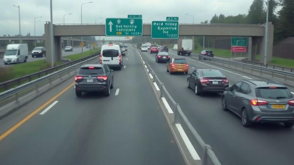 Ocena odległości i prędkości pojazdów przy włączaniu się do ruchu na drodze ekspresowej. Metody praktyczne oceny odległości i prędkości