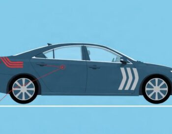 System automatycznego hamowania awaryjnego (AEB): co dzieje się w ułamkach sekundy, zanim kierowca zdąży nacisnąć hamulec